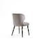 Manhattan Comfort Modern Strine Dining Chair Upholstered in Velvet and Leatherette-Set of 2 2-DC045-DT - alternate 6